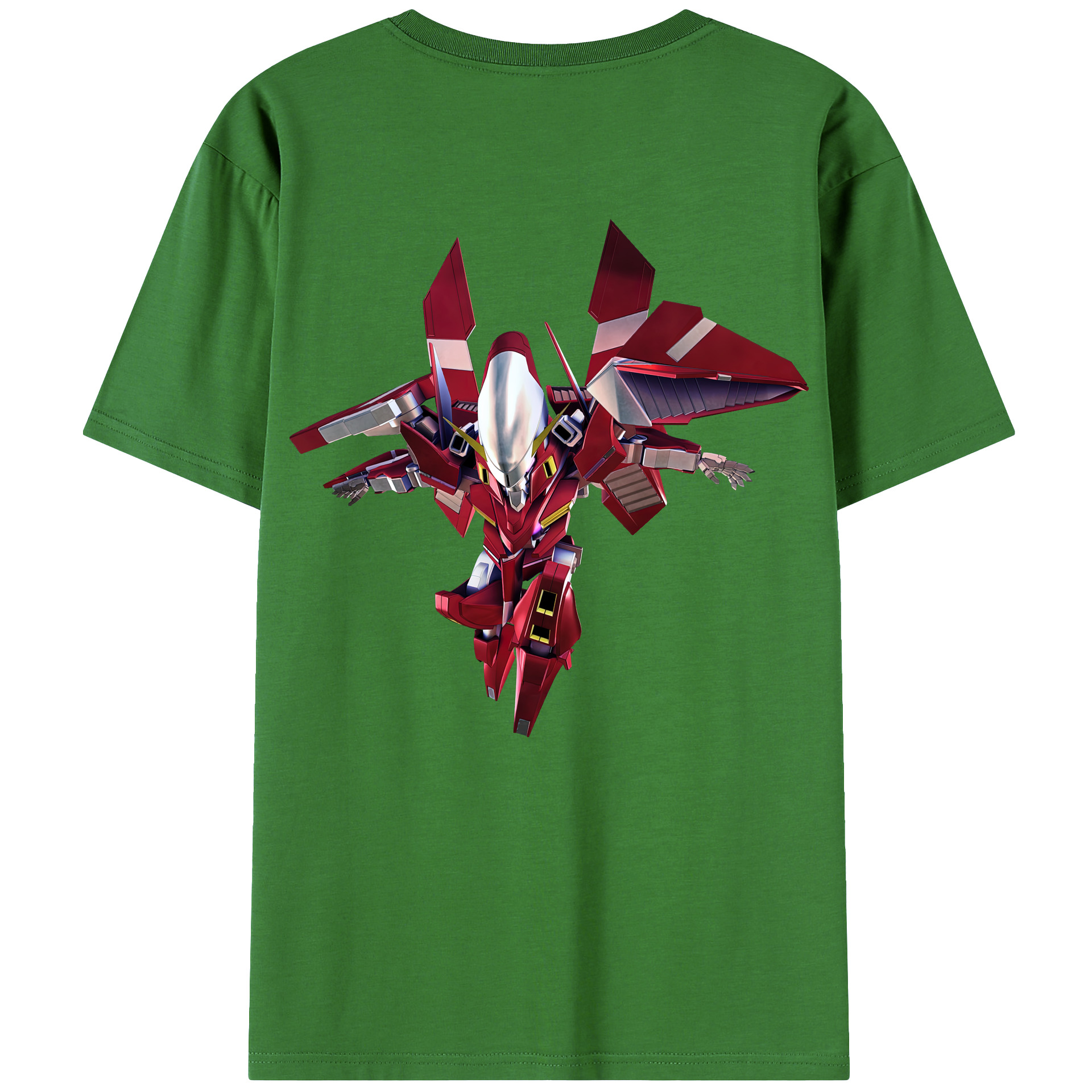 （画像用） 機動戦士ガンダム Mobile Suit Gundam レディース半袖Tシャツ(バックプリント)